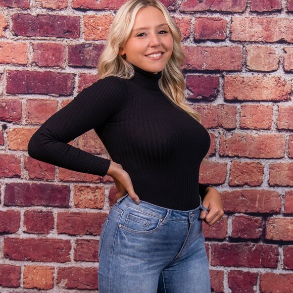 Turtle Neck Bodysuit NWT - Picture 2 of 2